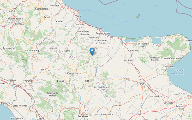 terremotoMolise-cartina