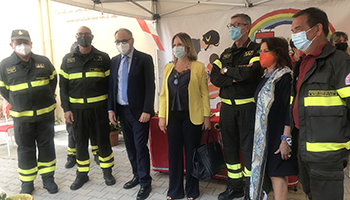 Sezione di PISTOIA – 21 giu 2021, visita del Capo Dipartimento e del Capo del Corpo dei Vigili del Fuoco a CasaSicura.