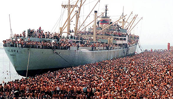 8 agosto 1991 – 8 agosto 2021 – Trent’anni anni fa l’approdo a Bari della nave Vlora con 20.000 migranti Albanesi