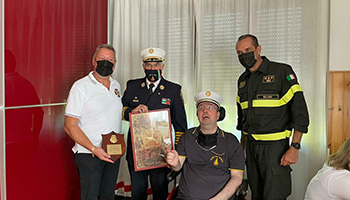 Sezione di BELLUNO – Premiazione – Comandante onorario del F.R.D.P