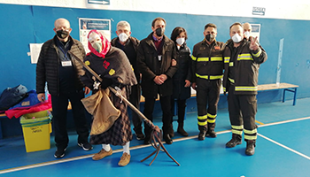 Sezione di CAMPOBASSO – Epifania presso i Centri Vaccinali.