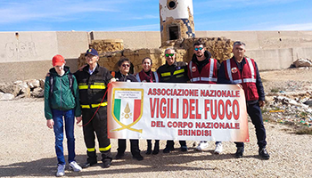 Sezione di BRINDISI – Visita con gli alunni sull’Isola di S.Andrea