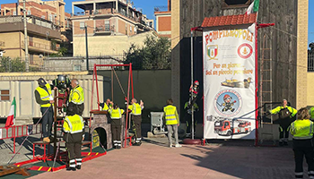 Coordinamento Reg. CALABRIA – Partecipazione a European Firefighters Experience a Roma