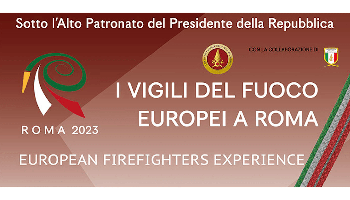 “Roma 2023 – I Vigili del fuoco europei a Roma” 14-25 Aprile 2023 Ringraziamenti del Capo del Corpo.