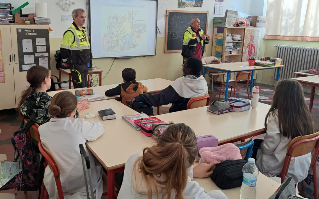 Sezione di LIVORNO – Scuola Sicura presso le scuole elementari “De Amicis”