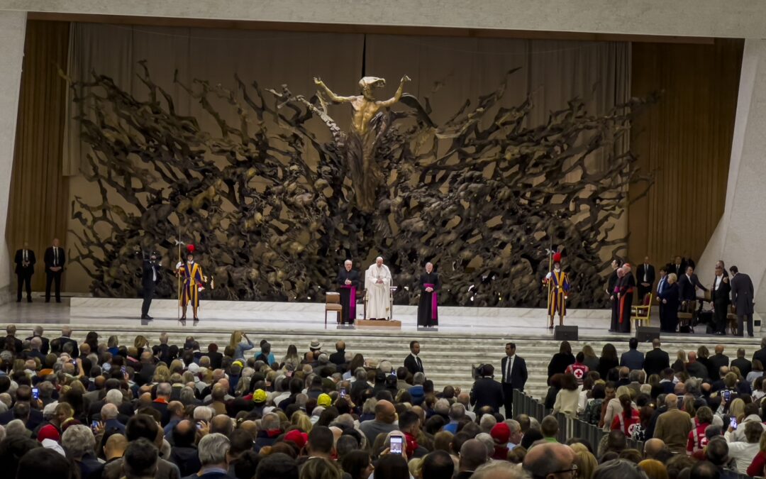 Udienza Papale – “La carezza ed il sorriso”