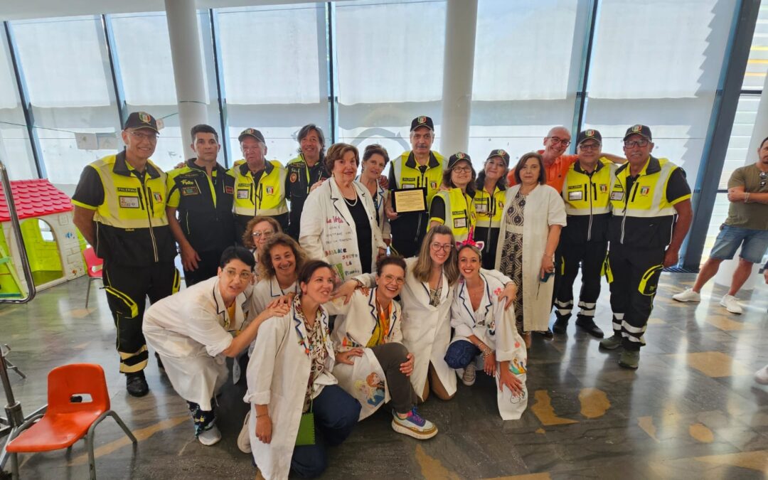 Sezione di PALERMO – Incontro con i bambini dell’ospedale specializzato pediatrico “Di Cristina” di Palermo.